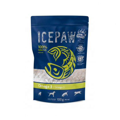 ICEPAW Omega-3 Mokra karma dla psów makrela i śledź zawiera kwasy Omega-3 produkt  100g