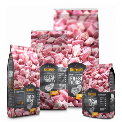 Belcando Mastercraft świeży indyk opakowania 10 kg, 2,2 kg, 500g karma dla psów wszystkich ras