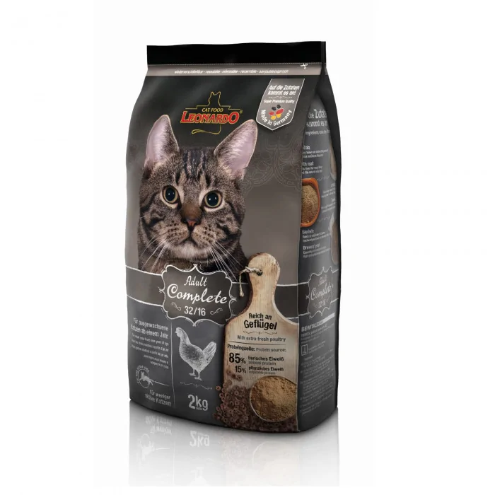 Leonardo Adult Complete 32/16 Sucha karma dla kotów o niskiej aktywności 2kg
