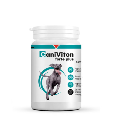 CaniViton forte plus opakowanie 90 tabletek na stawy dla psów przyśpiesza regenerację stawów