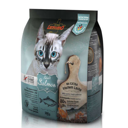 Leonardo Adult Salmon Gf karma sucha  dla kotów z nietolerancją pokarmową produkt 300g