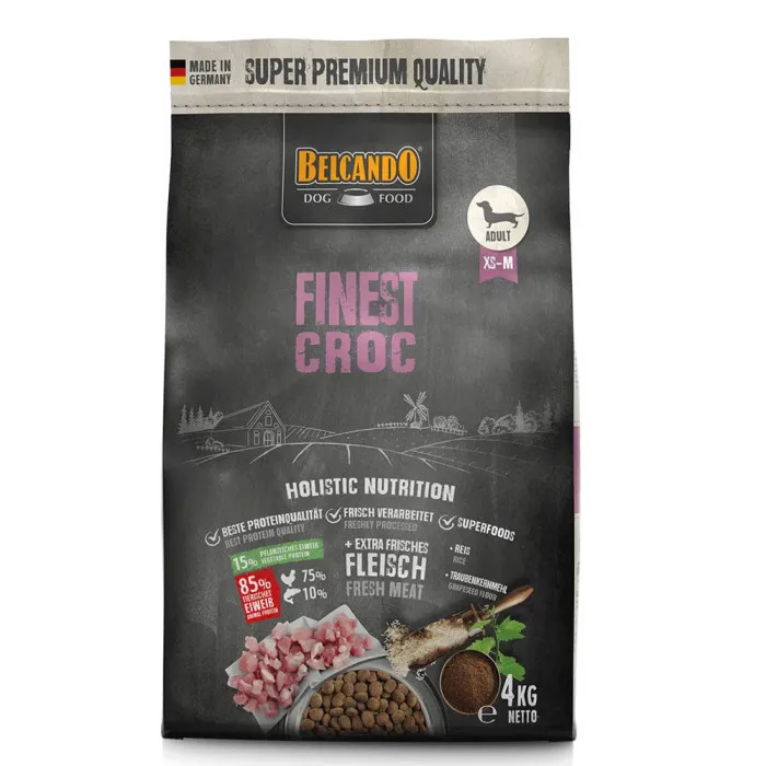 Karma sucha dla psów wybrednych worek 4 kg Belcando smak kurczak
