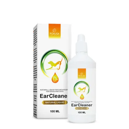 Pokusa GreenLine EarCleaner 100 ml naturalny p艂yn do czyszczenia uszu dla ps贸w i kot贸w