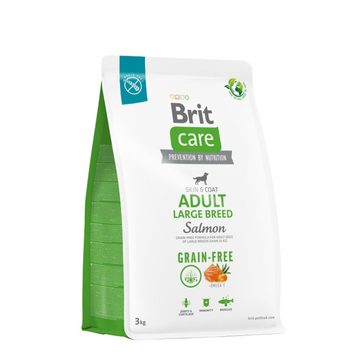 Brit Care Dog Grain-Free Adult Large Breed, łosoś i ziemniaki 3 kg