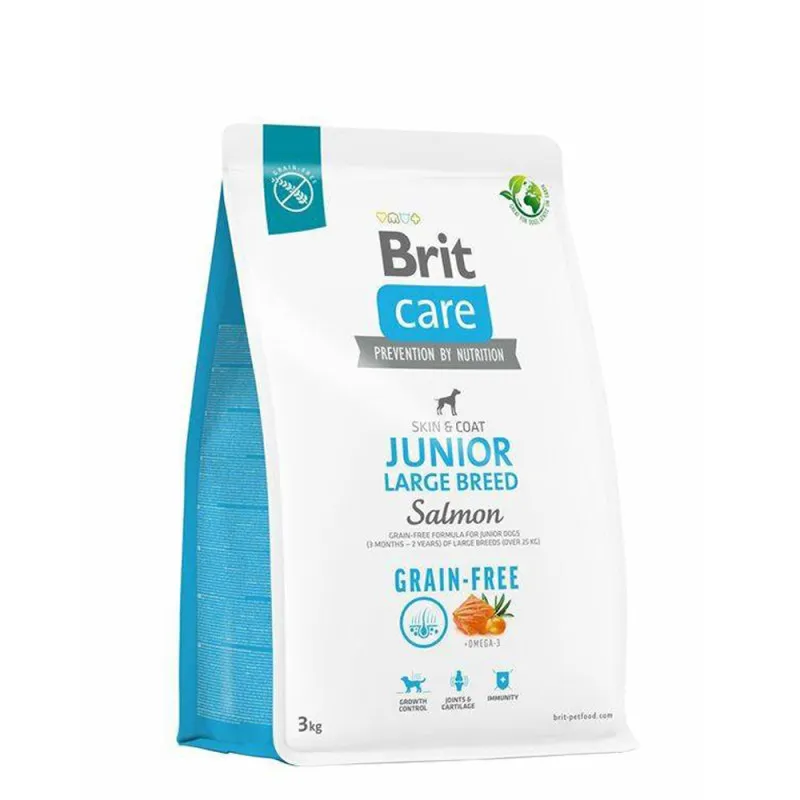 Brit Care Dog Grain-Free Junior Large Breed, łosoś i ziemniaki 3 kg