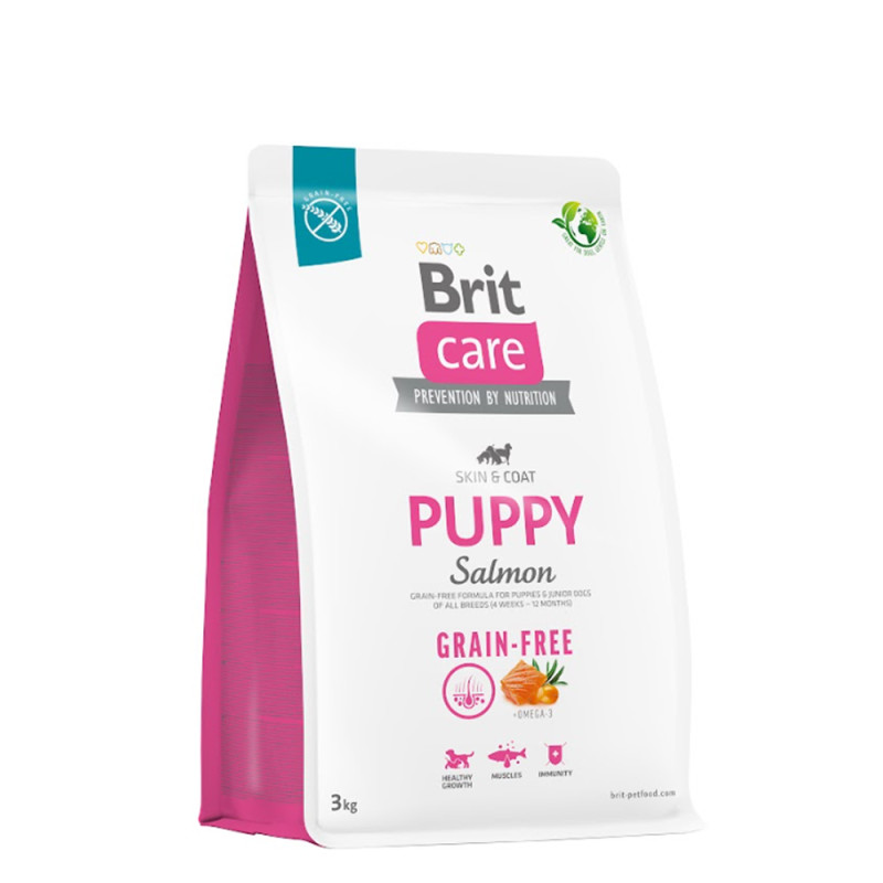Brit Care Dog Grain-free Puppy, łosoś i ziemniaki 3 kg