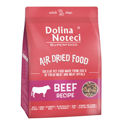 Dolina Noteci Superfood wołowina karma dla psów 1 kg