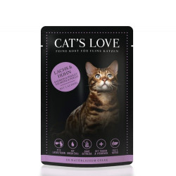 Cat's Love karma dla kotów łosoś i kurczak w naturalnej galaretce 85g