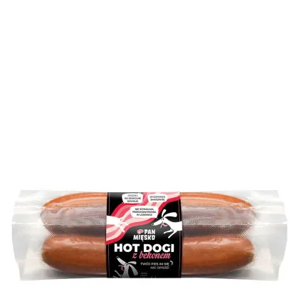 Pan Mięsko Hot-Dogi z bekonem 4 szt 220g