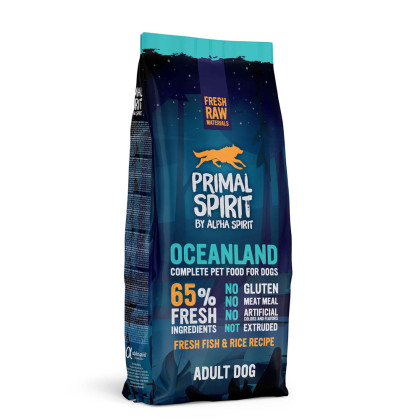 Primal Spirit 65% Oceanland Sucha karma dla psów 12kg