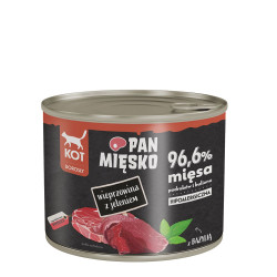 Pan Mięsko Wieprzowina z Jeleniem mokra karma dla kota 200g