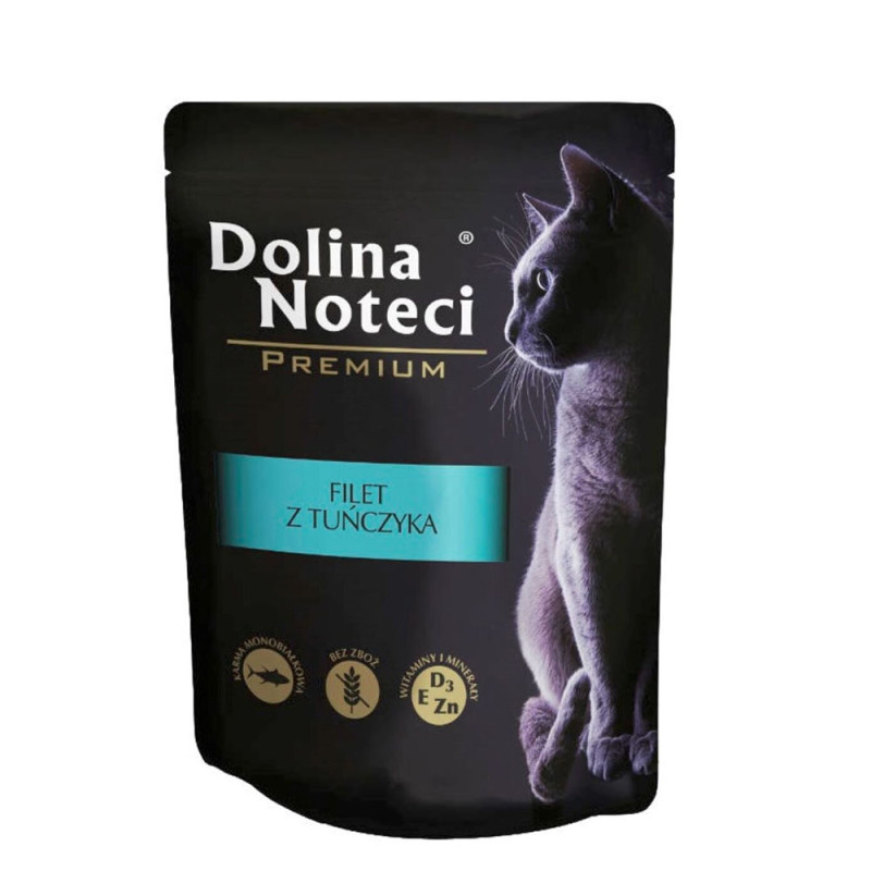 Dolina Noteci mokra karma dla kota Filet z Tuńczyka 85g