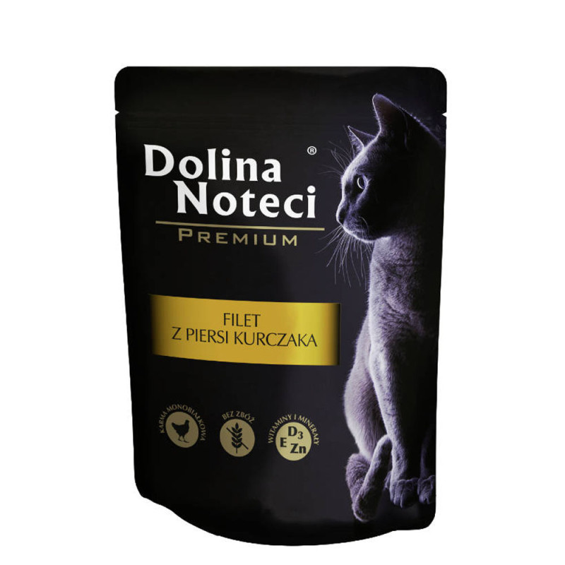 Dolina Noteci mokra karma dla kota Filet z Piersi Kurczaka 85g