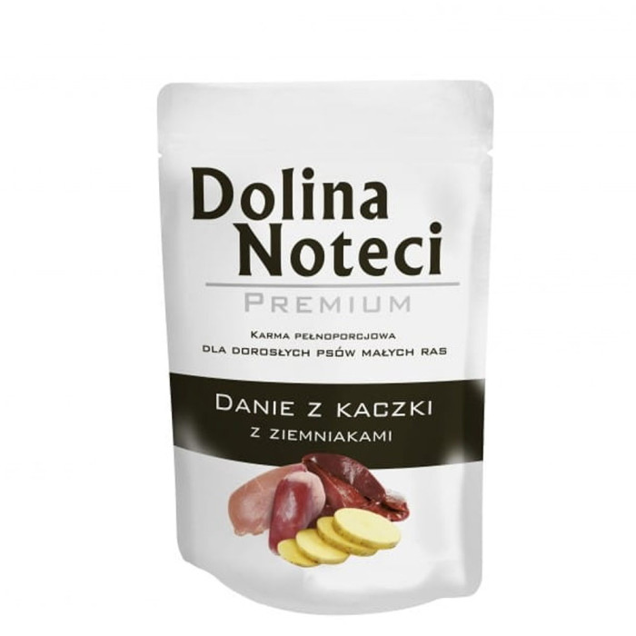 Dolina Noteci Premium Danie z Kaczki z Ziemniakami saszetka dla psa 100g