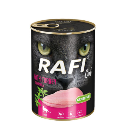 Rafi Cat mokra karma dla kotów Indyk 400g
