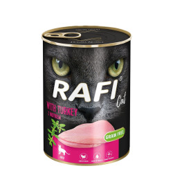 Rafi Cat mokra karma dla kotów Indyk 400g