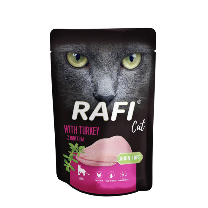 Rafi Cat mokra karma dla kota Pasztet z Indykiem 100g