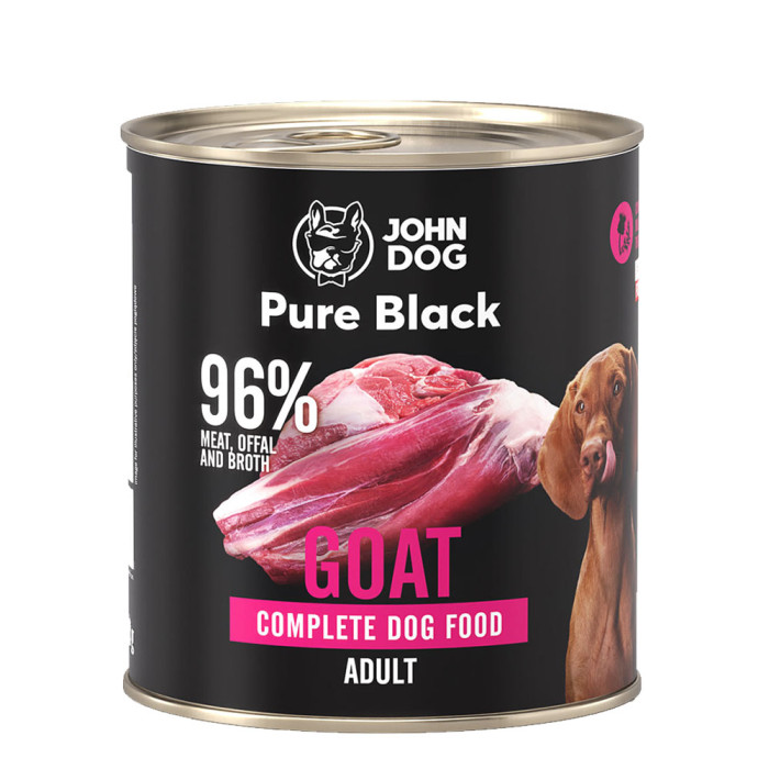 John Dog Pure Black mokra karma dla psa Kozina 800g John Dog - 1