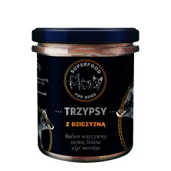 HappySnacky mokra karma TRZYPSY Dzik 300g