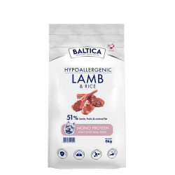 Baltica Adult Lamb & Rice karma z jagnięciną dla psów dorosłych ras małych 6kg