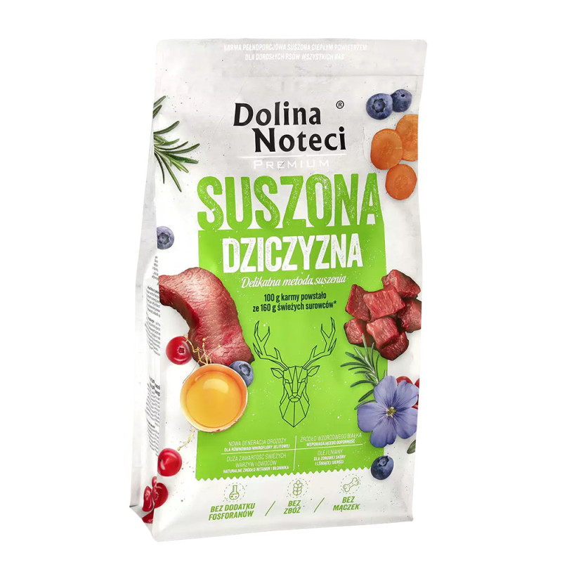 Dolina Noteci Karma Premium Suszona Dziczyzna 9 kg