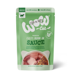 WOW Cat filety z kurczaka w sosie 85g