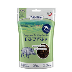 Baltica Półmiękkie przysmaki dla psa z dziczyzny 80g