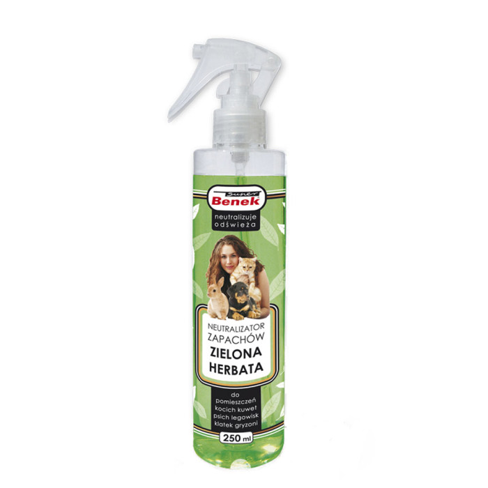 Neutralizator Zapachów Super Benek Spray Zielona Herbata  250 ml