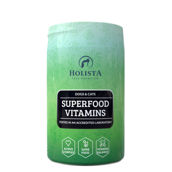 Holista Superfood Vitamins dla psa i kota 200g