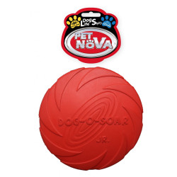 Pet Nova Frisbee dysk gumowy 15 cm czerwony