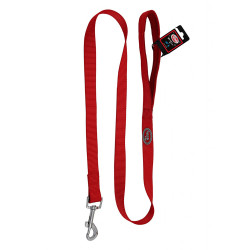 Pet Nova Smycz nylonowa z uchwytem rozmiar L 2,0 cm długość 120 cm czerwona