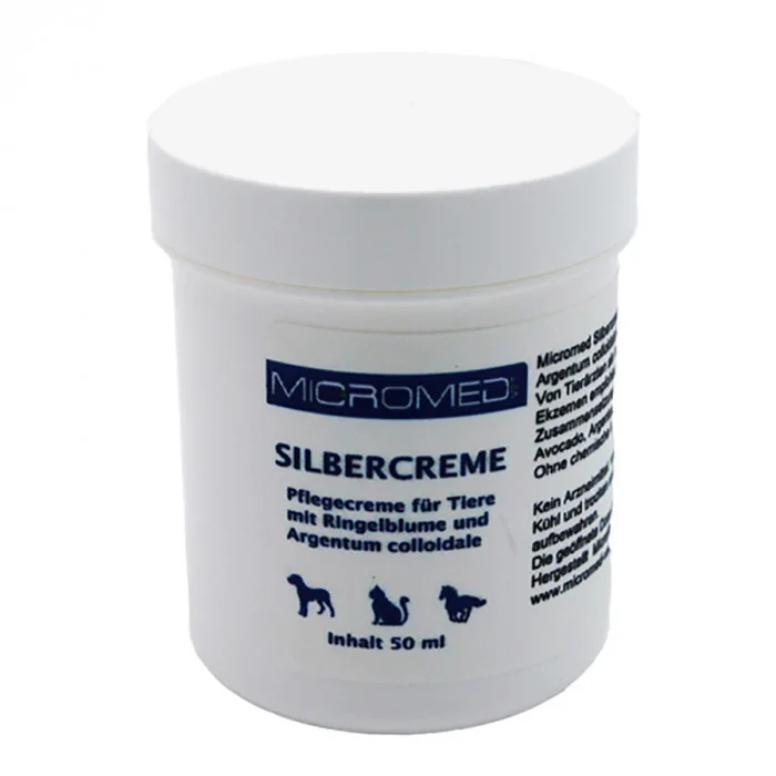 Micromed Vet Silver Creme Krem z jonami srebra dla psów, kotów i koni 50ml