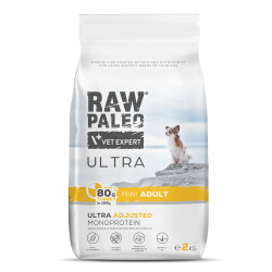 Raw Paleo Ultra Mini Adult sucha karma dla psa Indyk 2kg