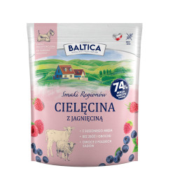 Baltica Adult Cielęcina z Jagnięciną karma dla psów małych ras 1 kg