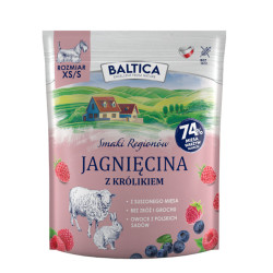 Baltica Adult Jagniecina z Królikiem rasy XS/S 1 kg