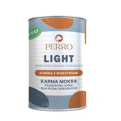 Perro Light Konina z Warzywami puszka 400g