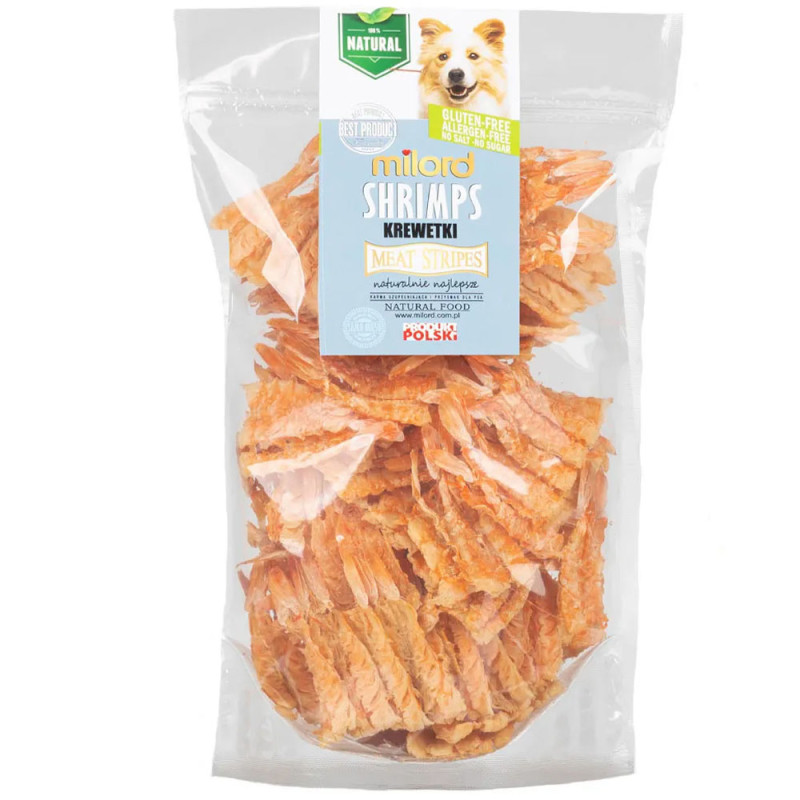 Milord Krewetki 400g Naturalna Przekąska Dla Psa