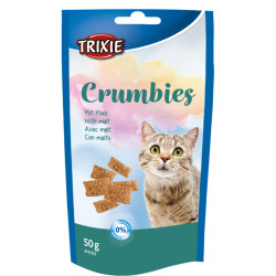Trixie Crumbies Chrupki ze słodem dla kota 50g