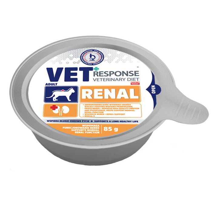 Vet Response karma mokra kot Renal tacka 85g
