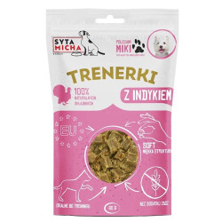 Syta Micha Trenerki z indykiem dla psa 80g