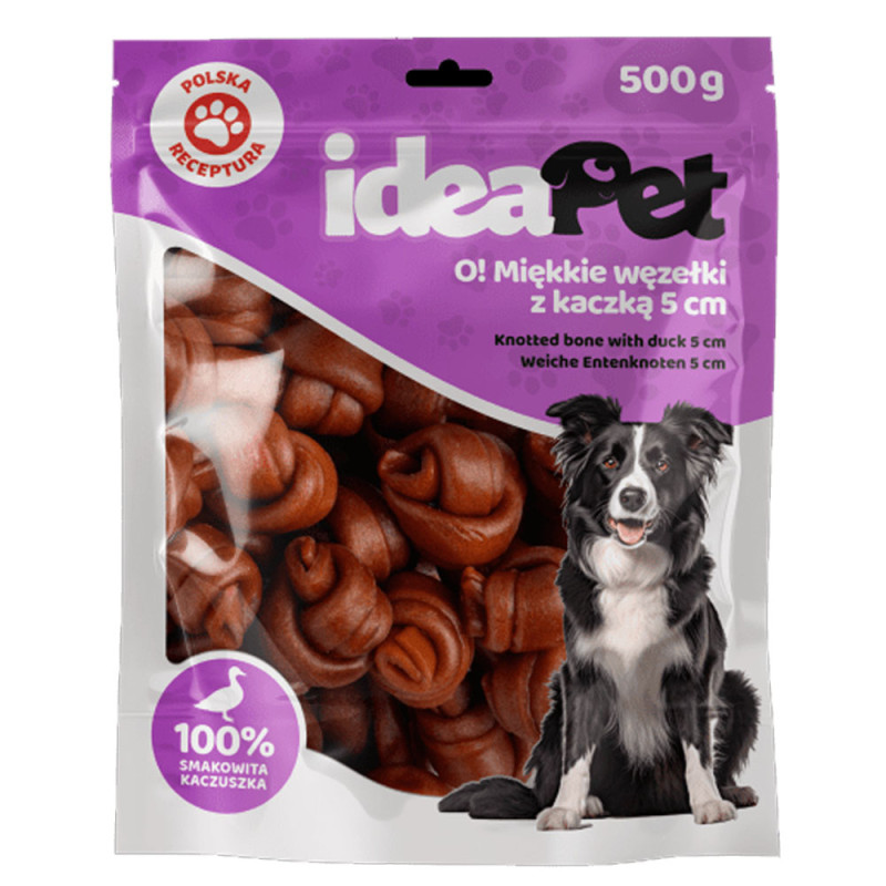 IdeaPet Węzełki z kaczką mini 5cm 500g