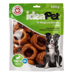 IdeaPet Ringi z królikiem i rybą 500g