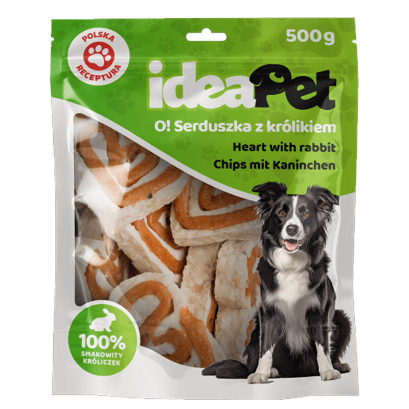 IdeaPet Serduszka z królikiem 500g
