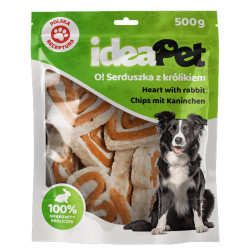 IdeaPet Serduszka z królikiem 500g