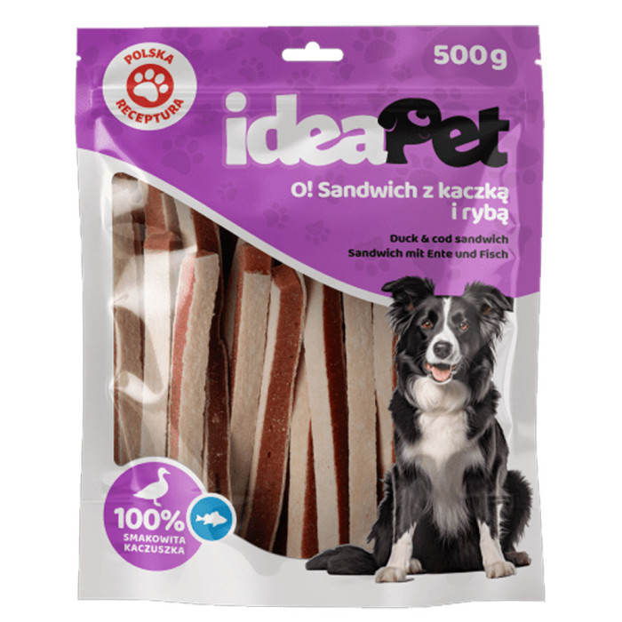 IdeaPet Sandwich z Kaczką i Rybą 500g