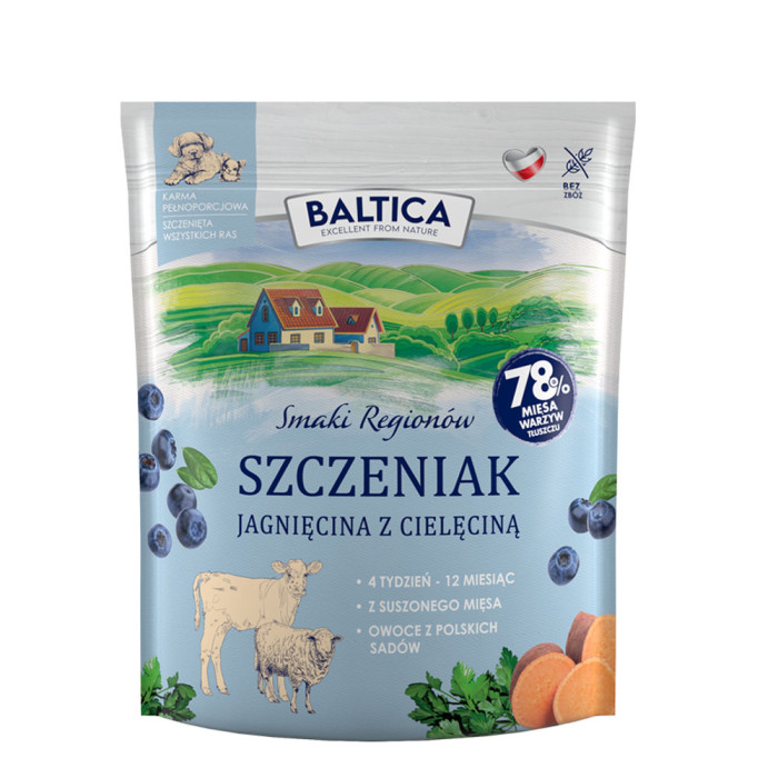 Baltica Szczeniak Jagnięcina z Cielęciną 1kg