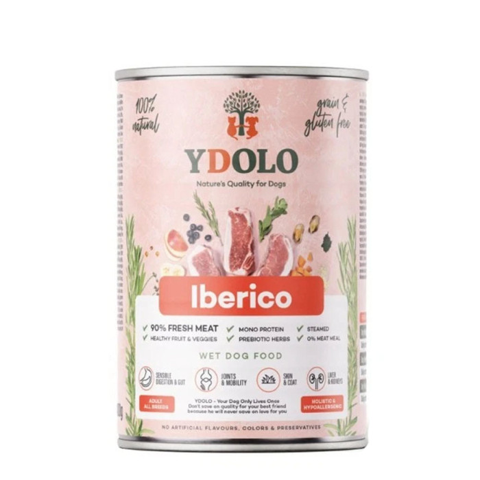 YDOLO Wieprzowina Iberico mokra karma dla psa 400g