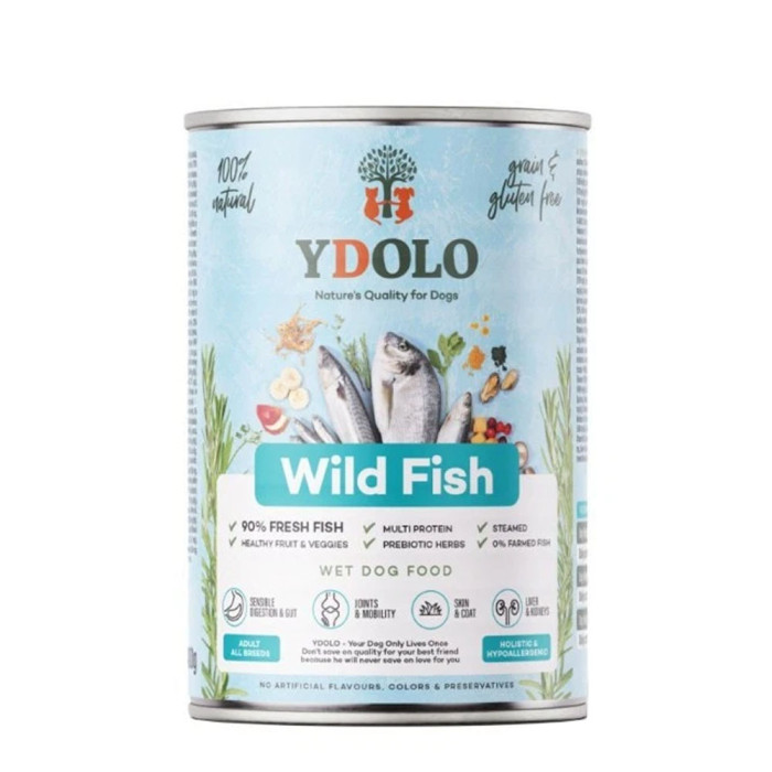YDOLO Ryby Morskie mokra karma dla psa 400g