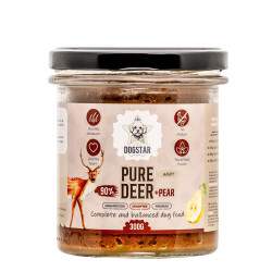 Dogstar Pure Jeleń z Gruszką mokra karma dla psa 300g