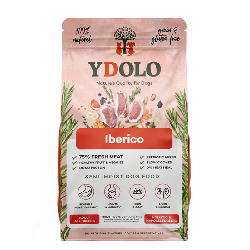 YDOLO Iberico Wieprzowina karma półwilgotna 2,5kg
